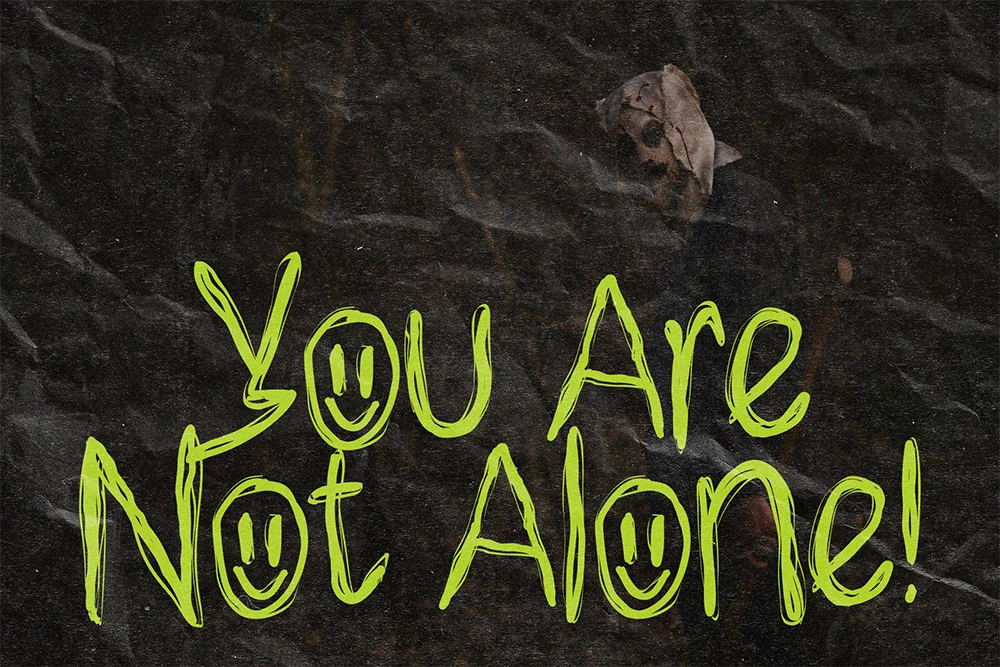 Phantom Silence - Spooky Horror Display Font