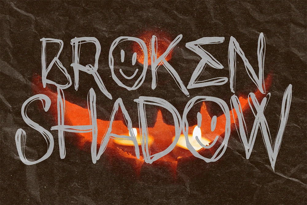 Phantom Silence - Spooky Horror Display Font