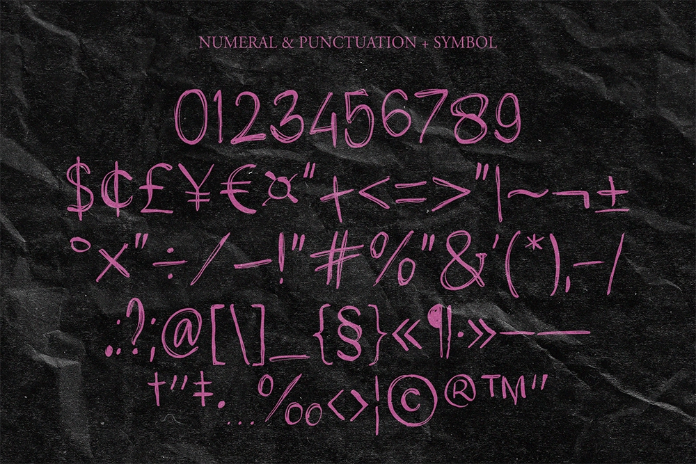 Phantom Silence - Spooky Horror Display Font