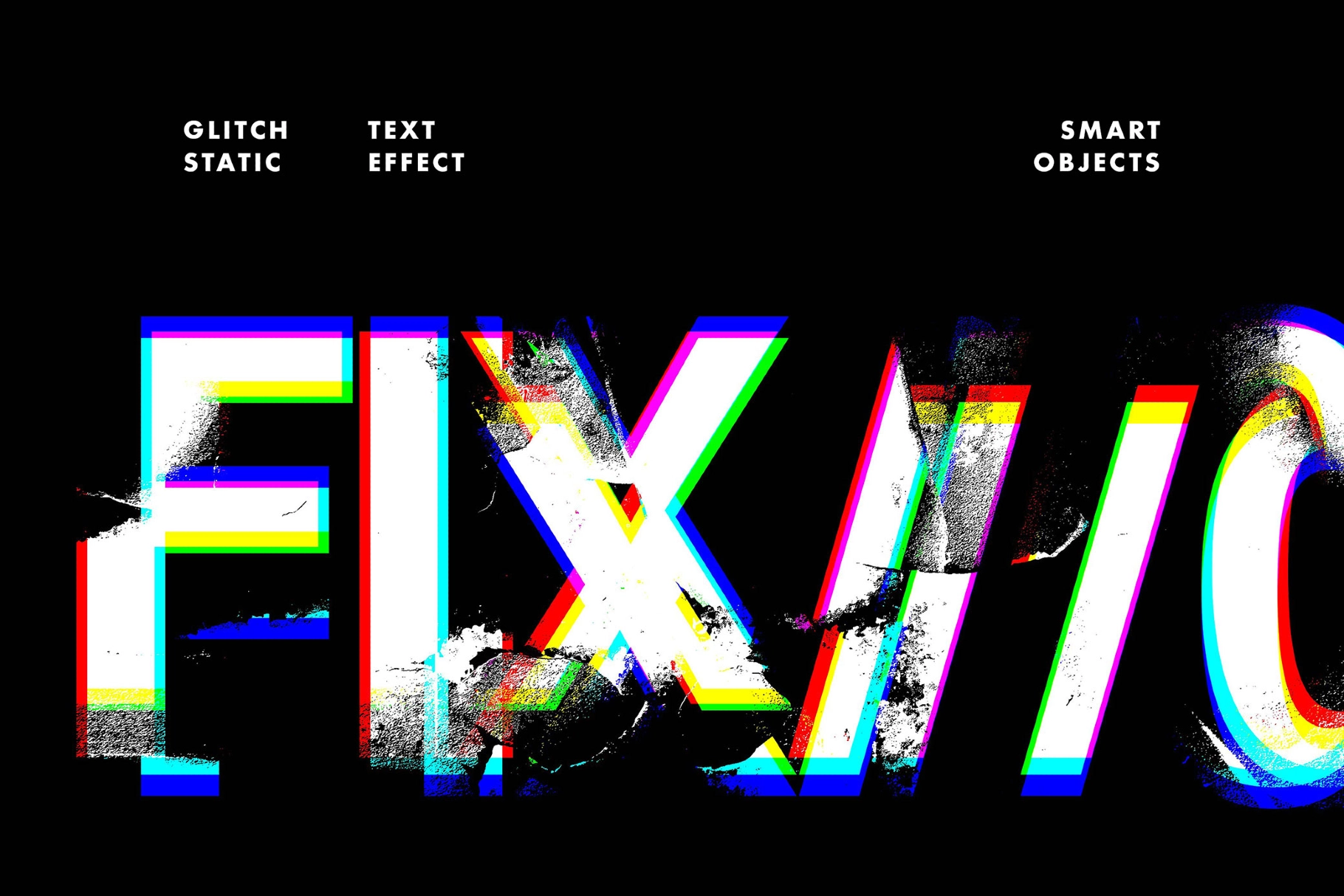 Glitch Static Effect