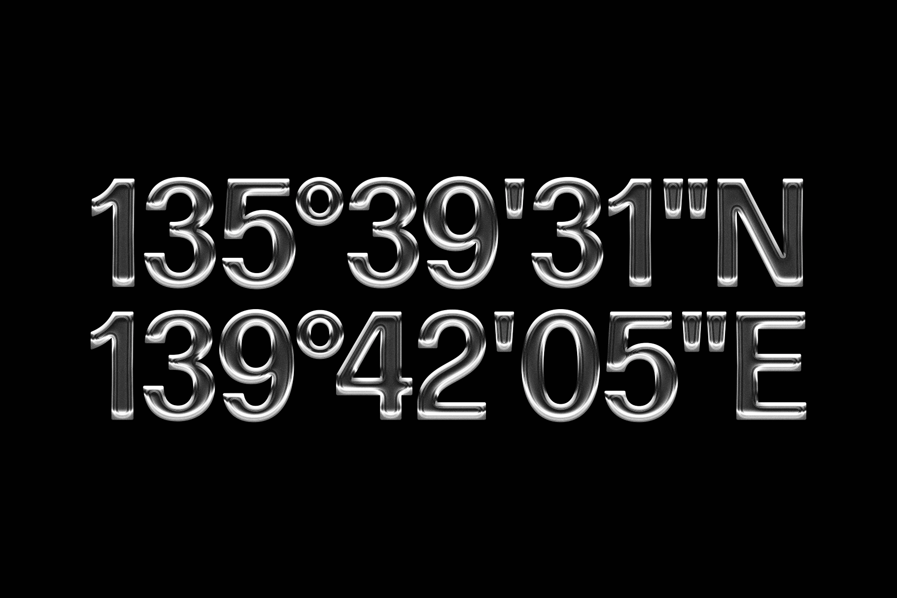Steel Chrome Text Effect