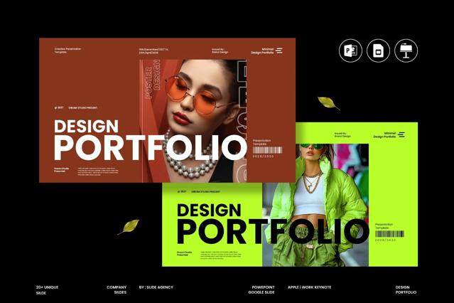 Design Portfolio Presentation Template