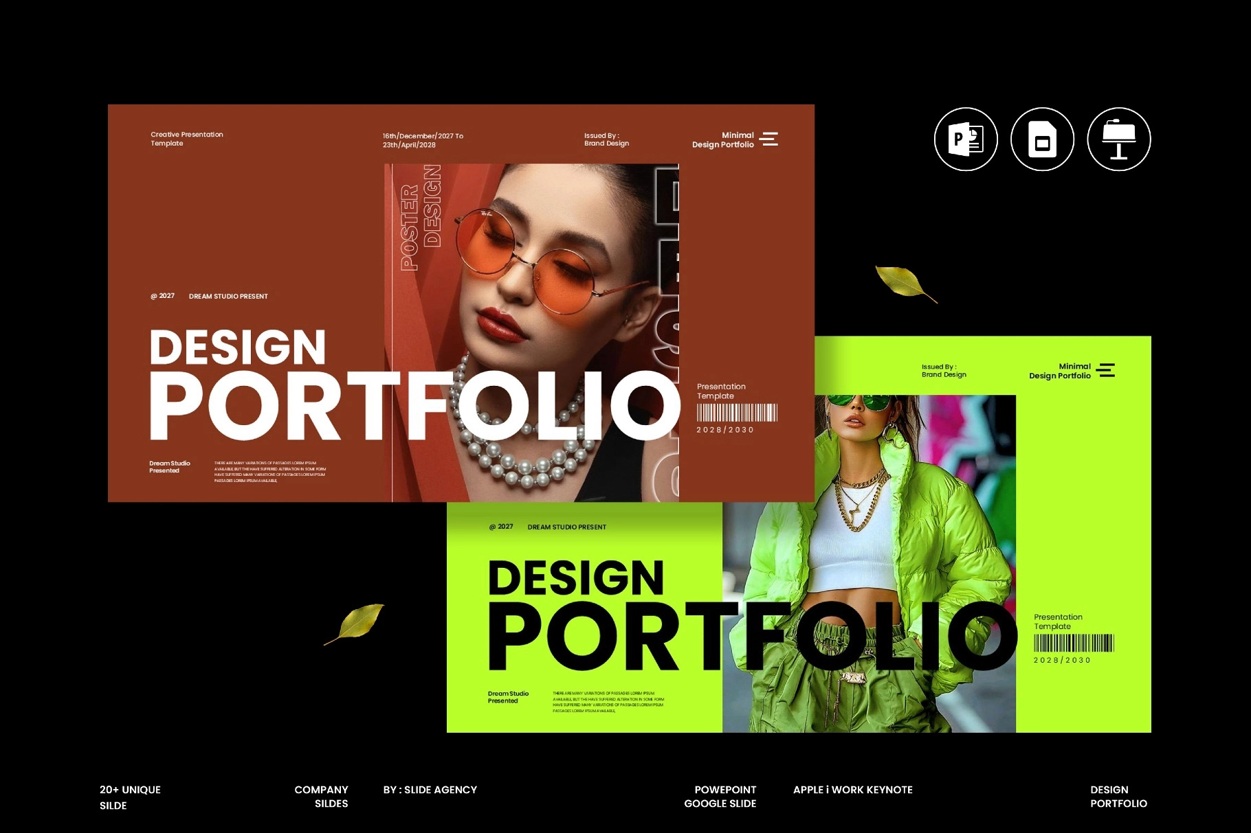 Design Portfolio Presentation Template