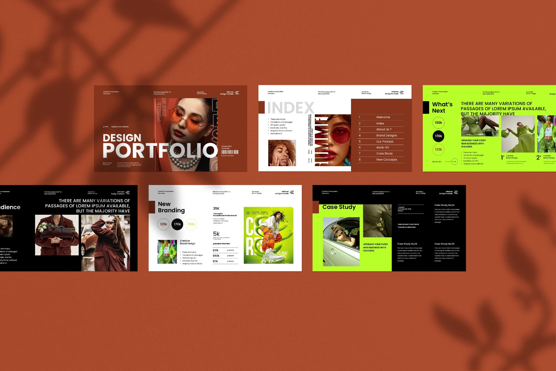 Design Portfolio Presentation Template