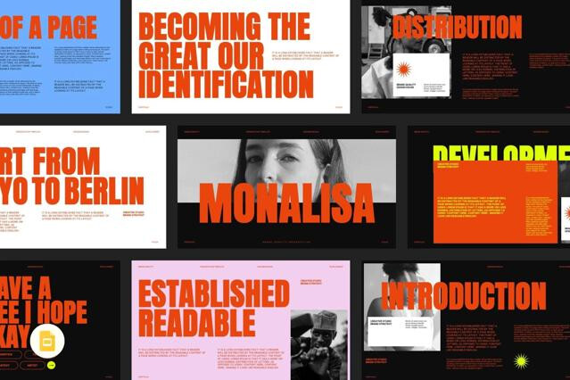Monalisa - Brand Strategy Google Slides Template