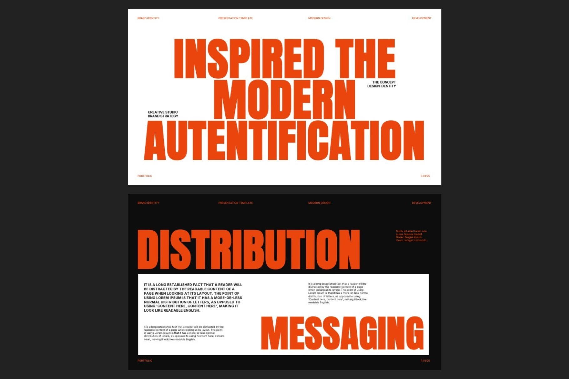 Keynote - Monalisa Brand Strategy Template