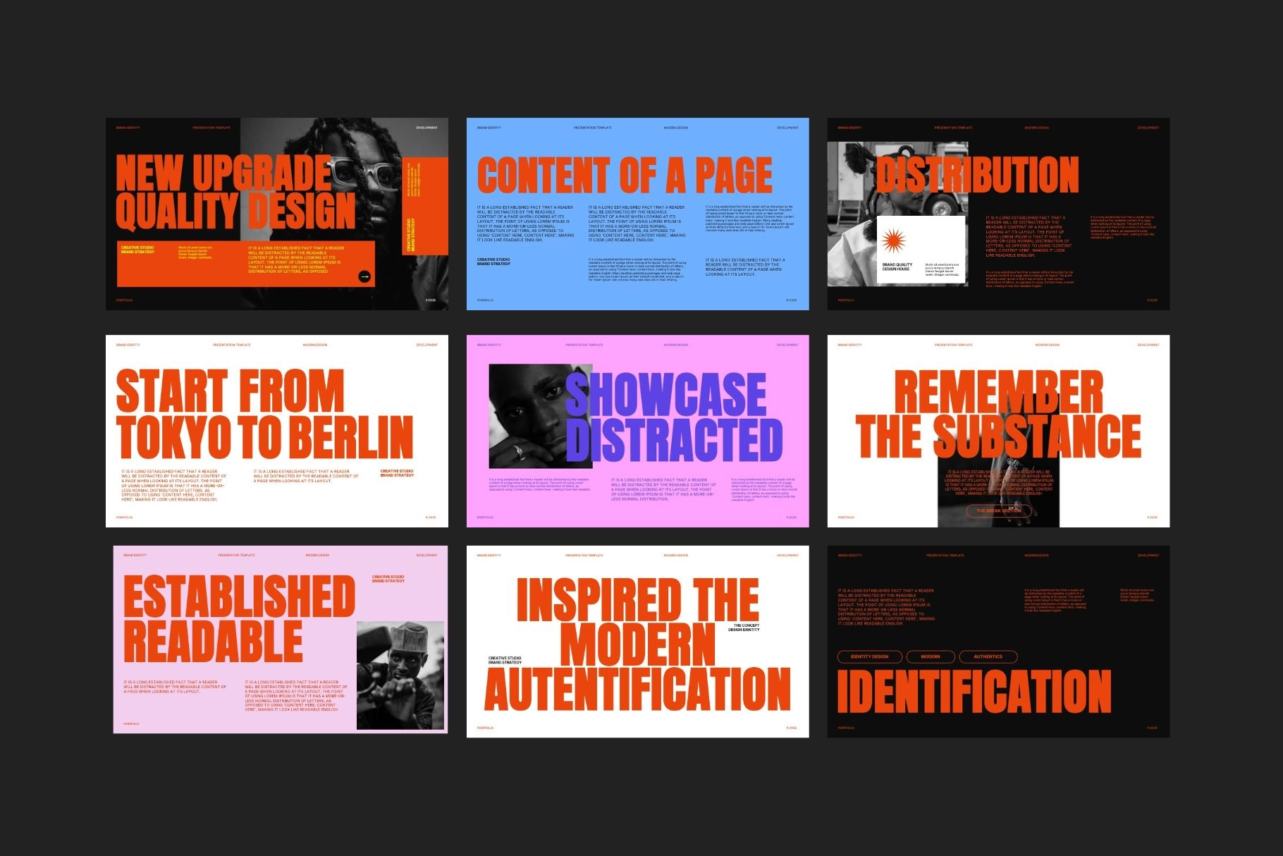 Keynote - Monalisa Brand Strategy Template