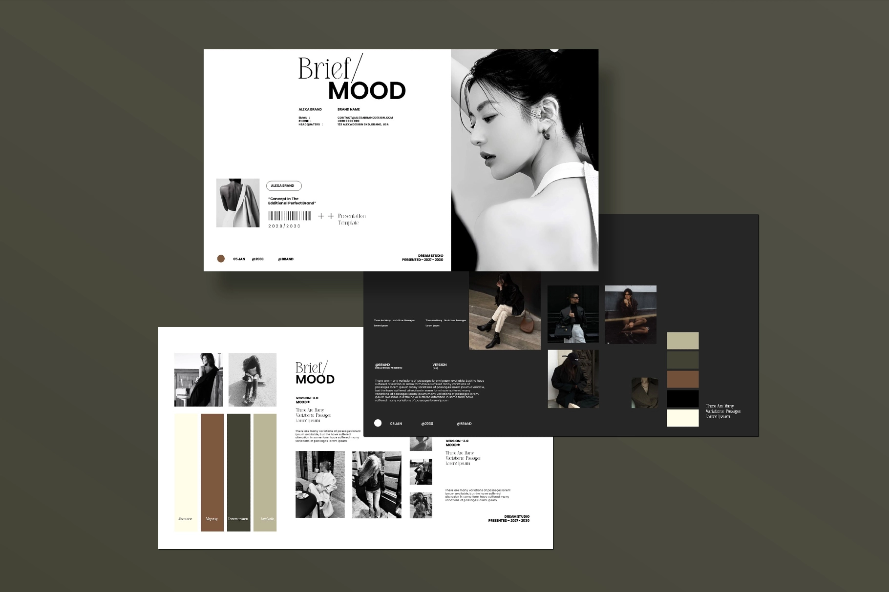 Brief Mood Presentation Template