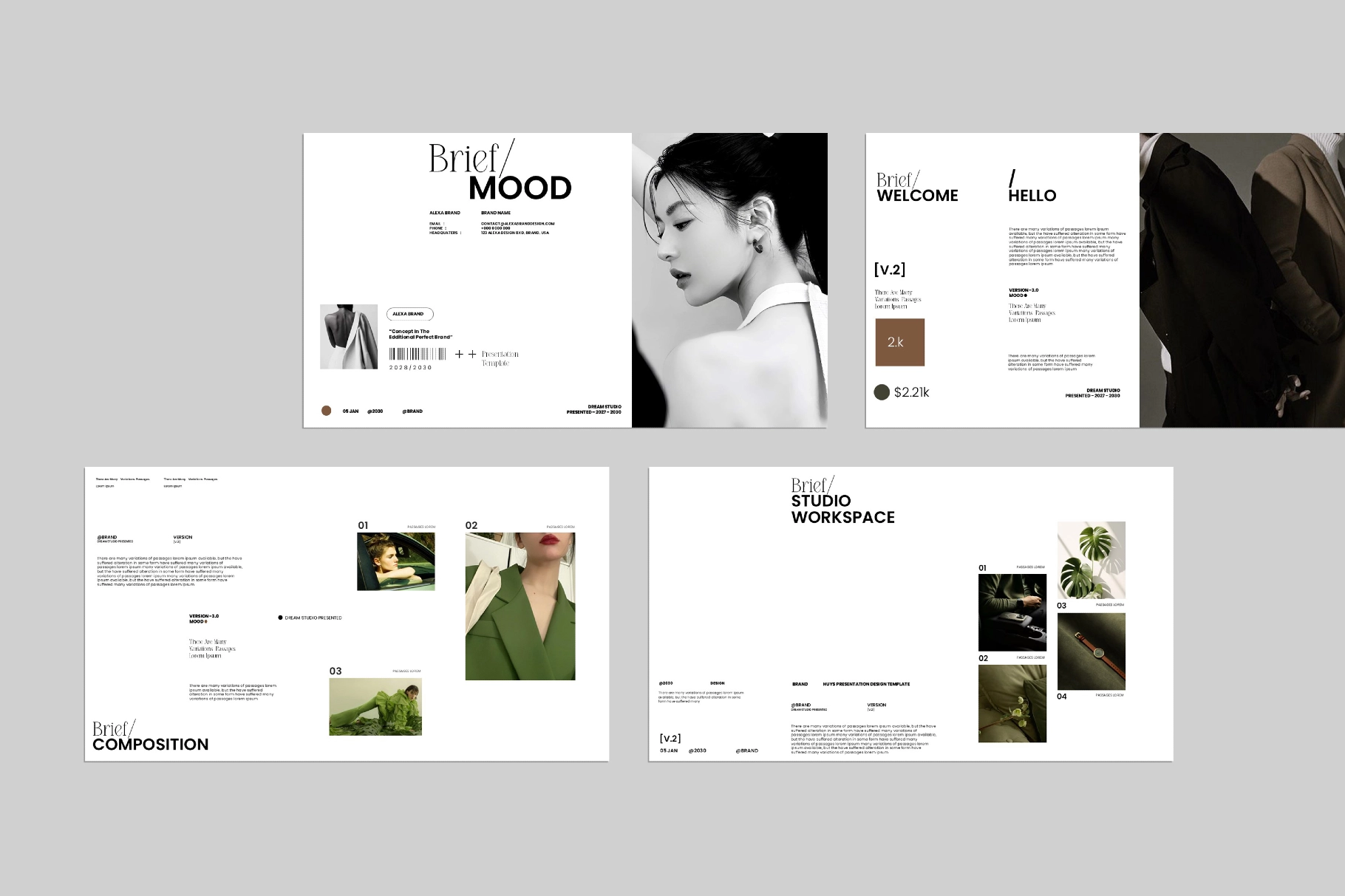 Brief Mood Presentation Template