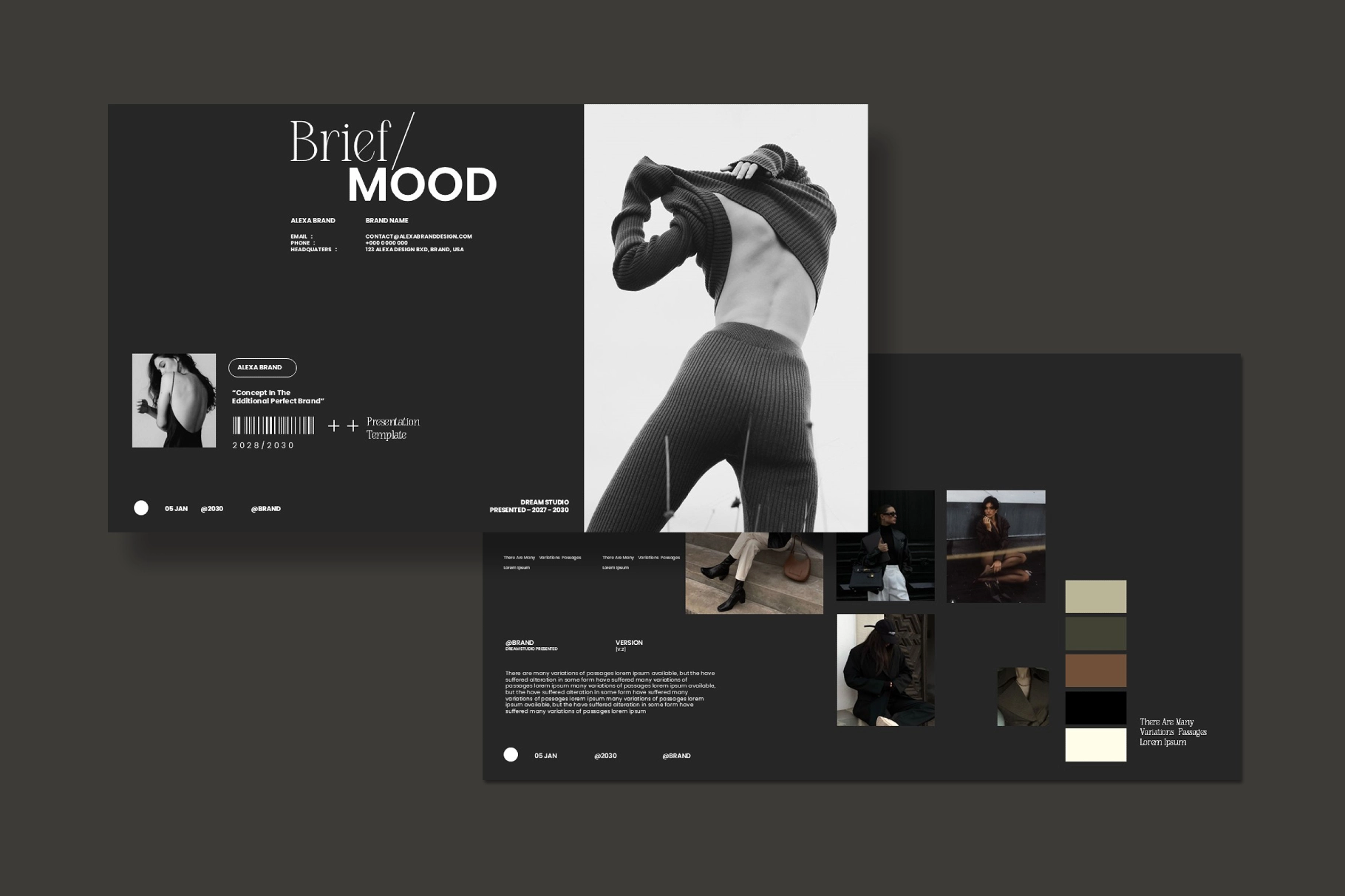 Brief Mood Presentation Template