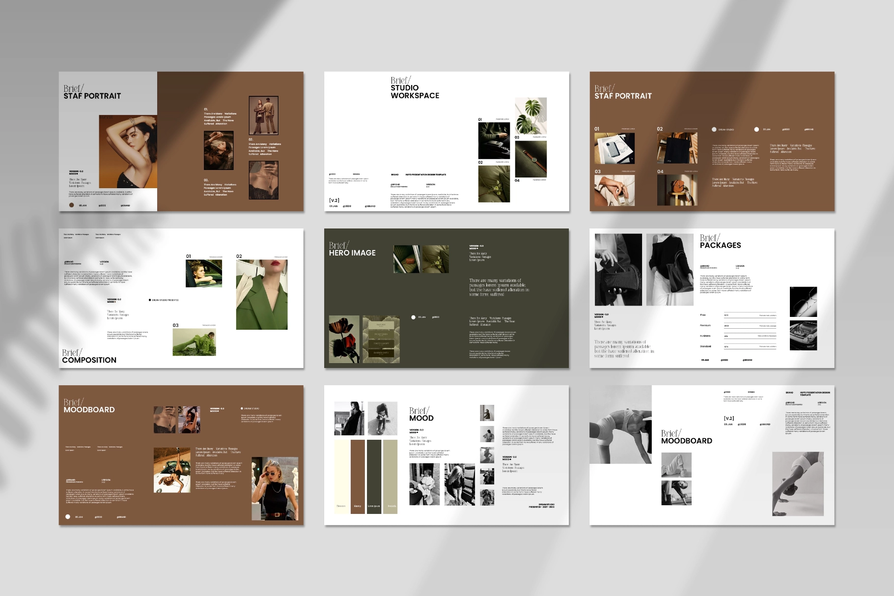 Brief Mood Presentation Template