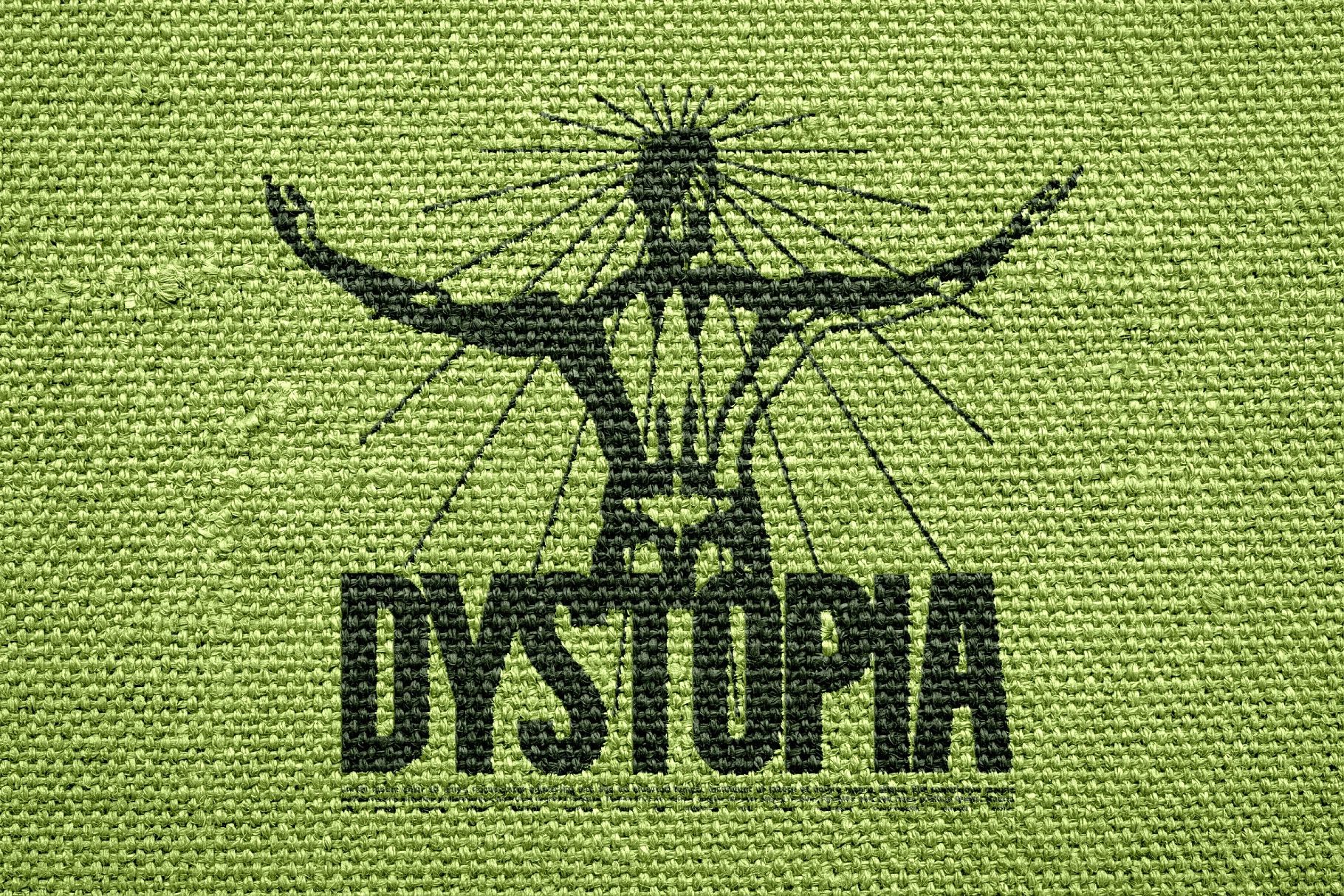 Canvas Fabric Print Mockup