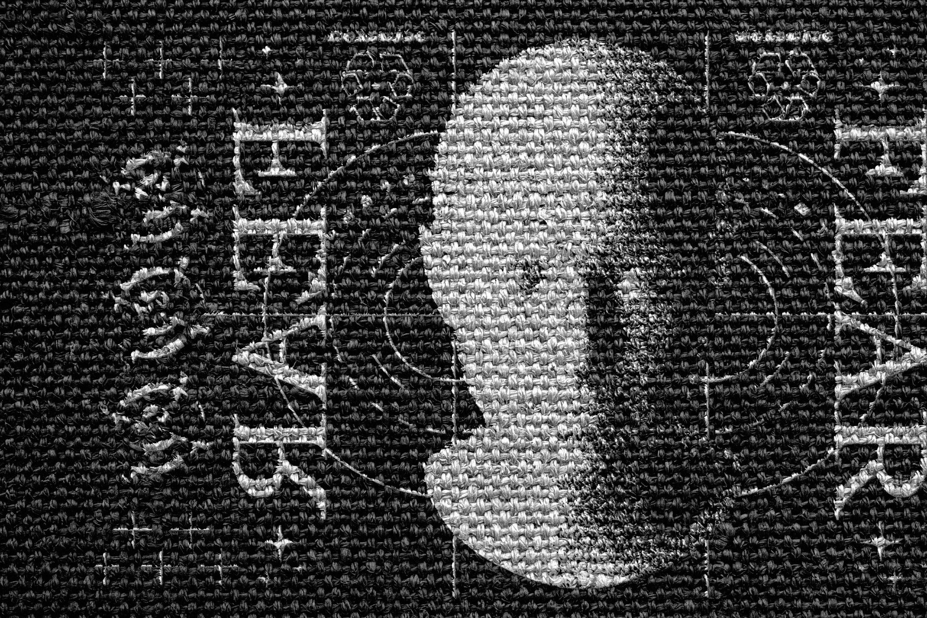 Canvas Fabric Print Mockup