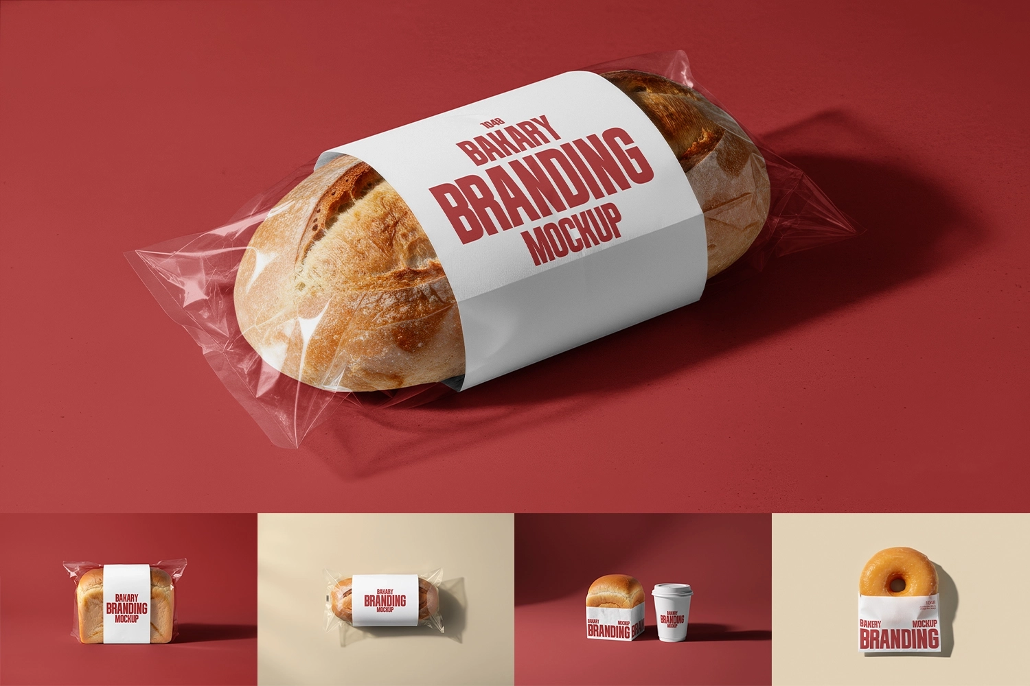 Bakery Branding and Packaging Mockup