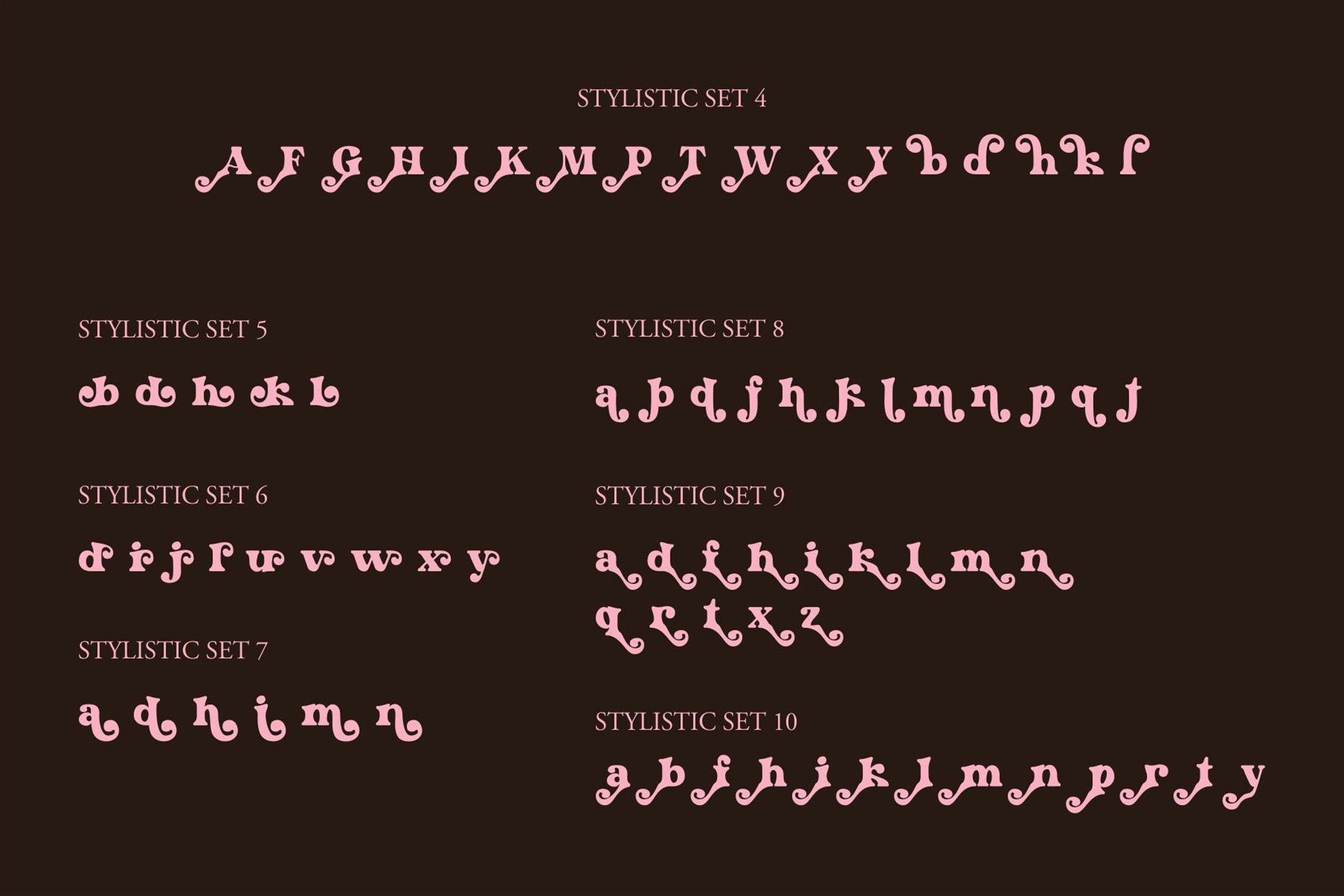 Kerih Moady - Retro Groovy Display Font