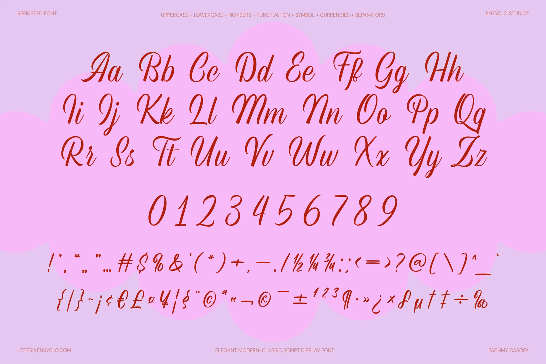 Refinsted - Modern Calligraphy Script Font