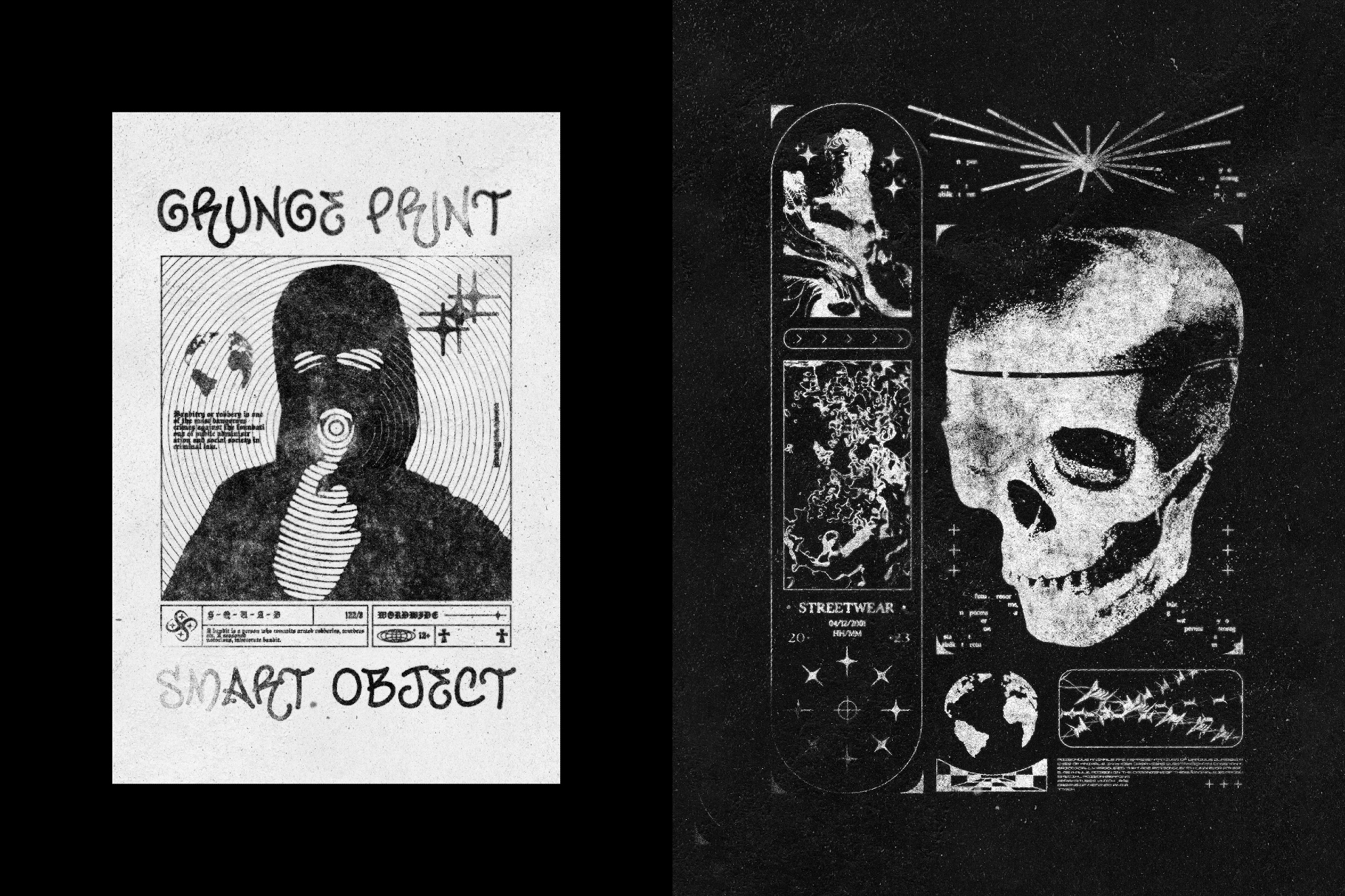 Retro Print Text Effect