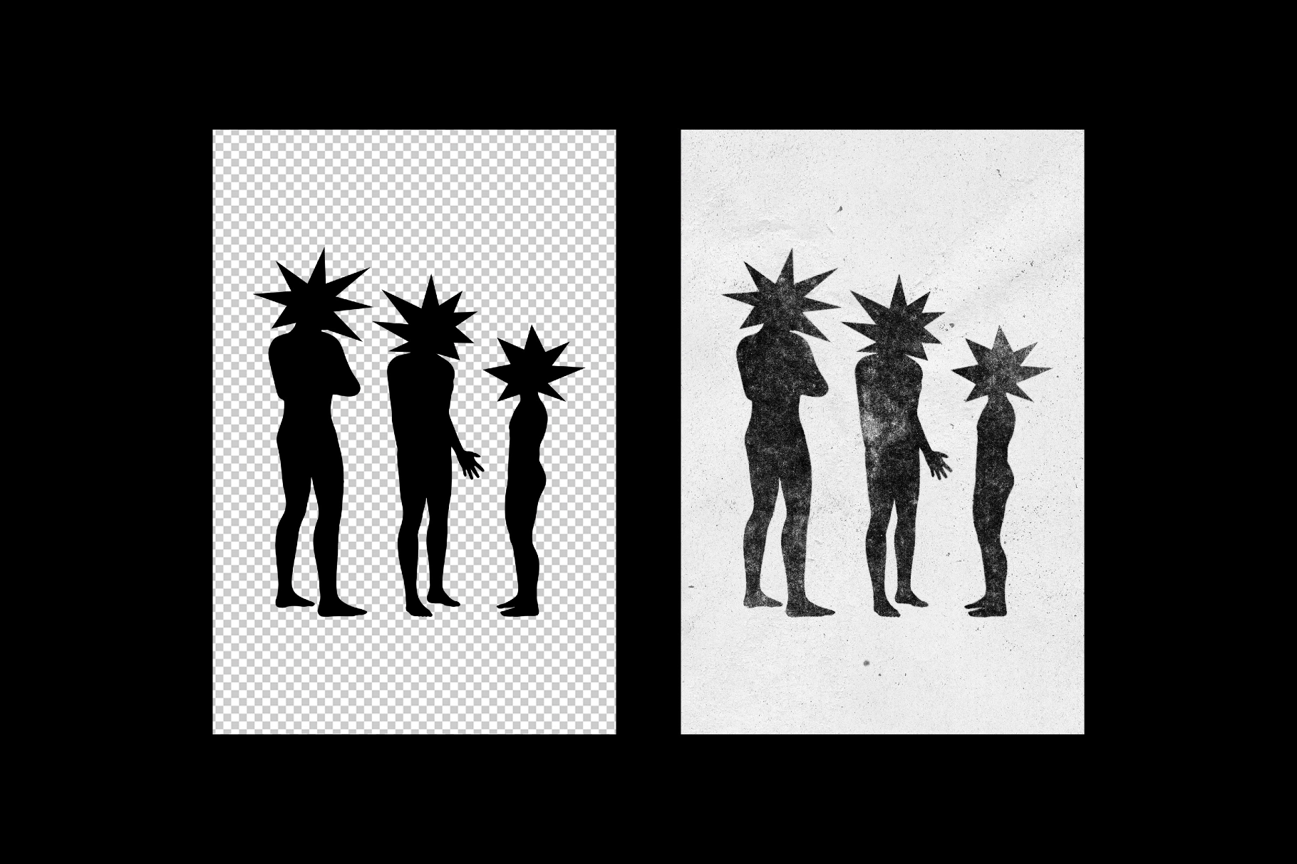 Retro Print Text Effect