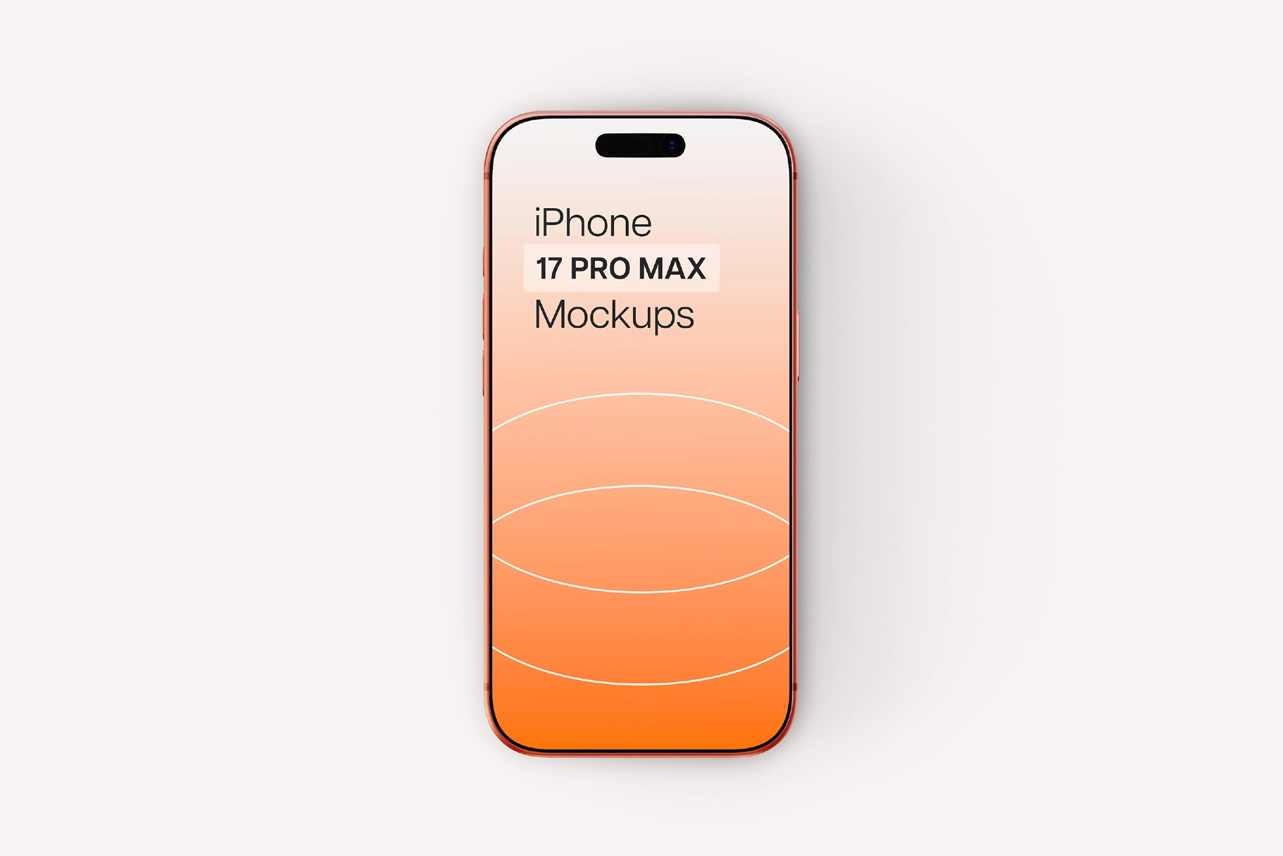 iPhone 17 Pro Max Mockup Set