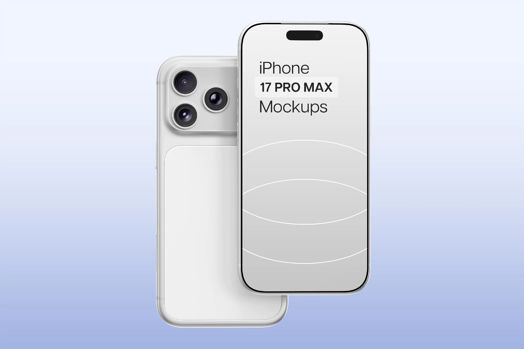 iPhone 17 Pro Max Mockup Set