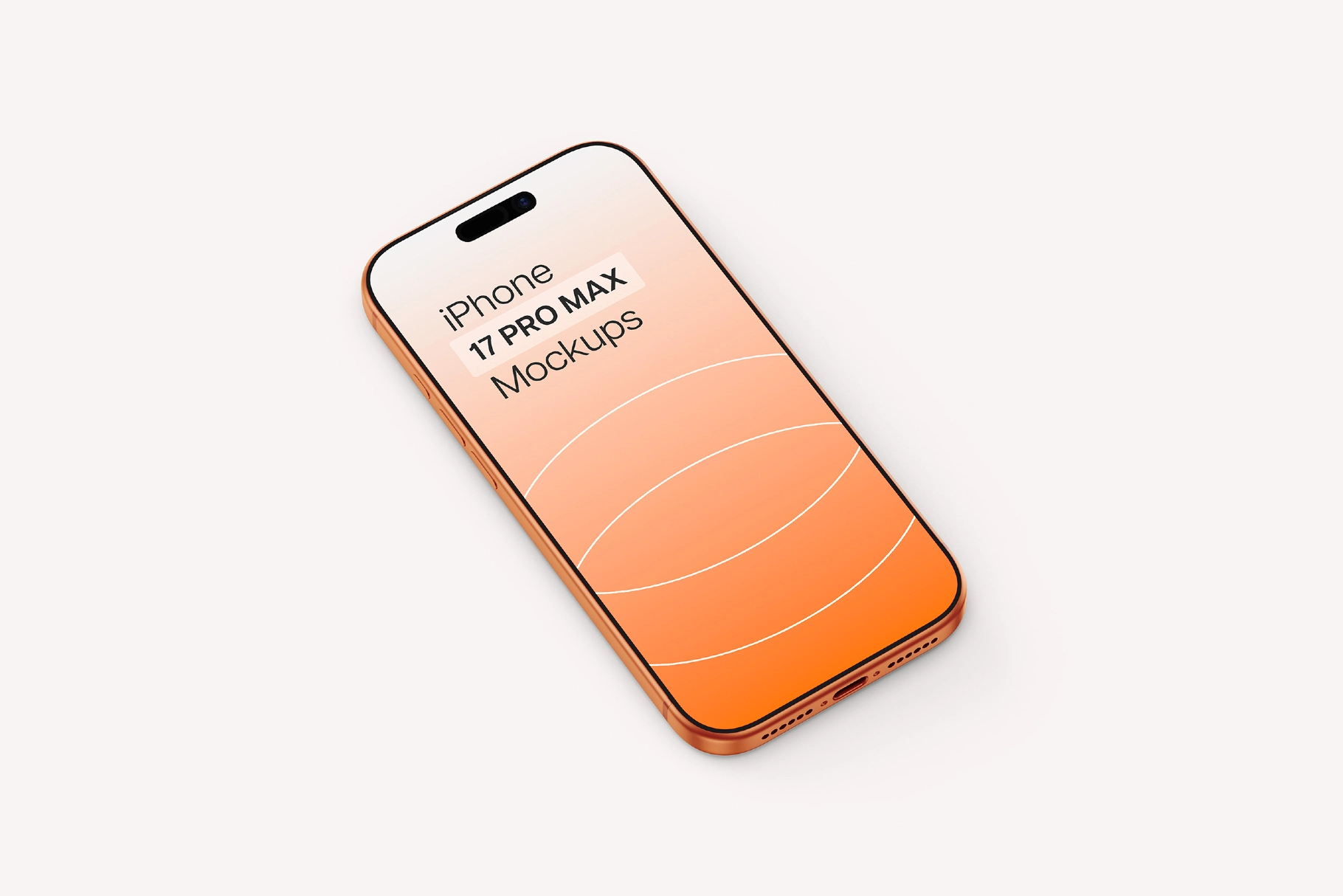 iPhone 17 Pro Max Mockup Set