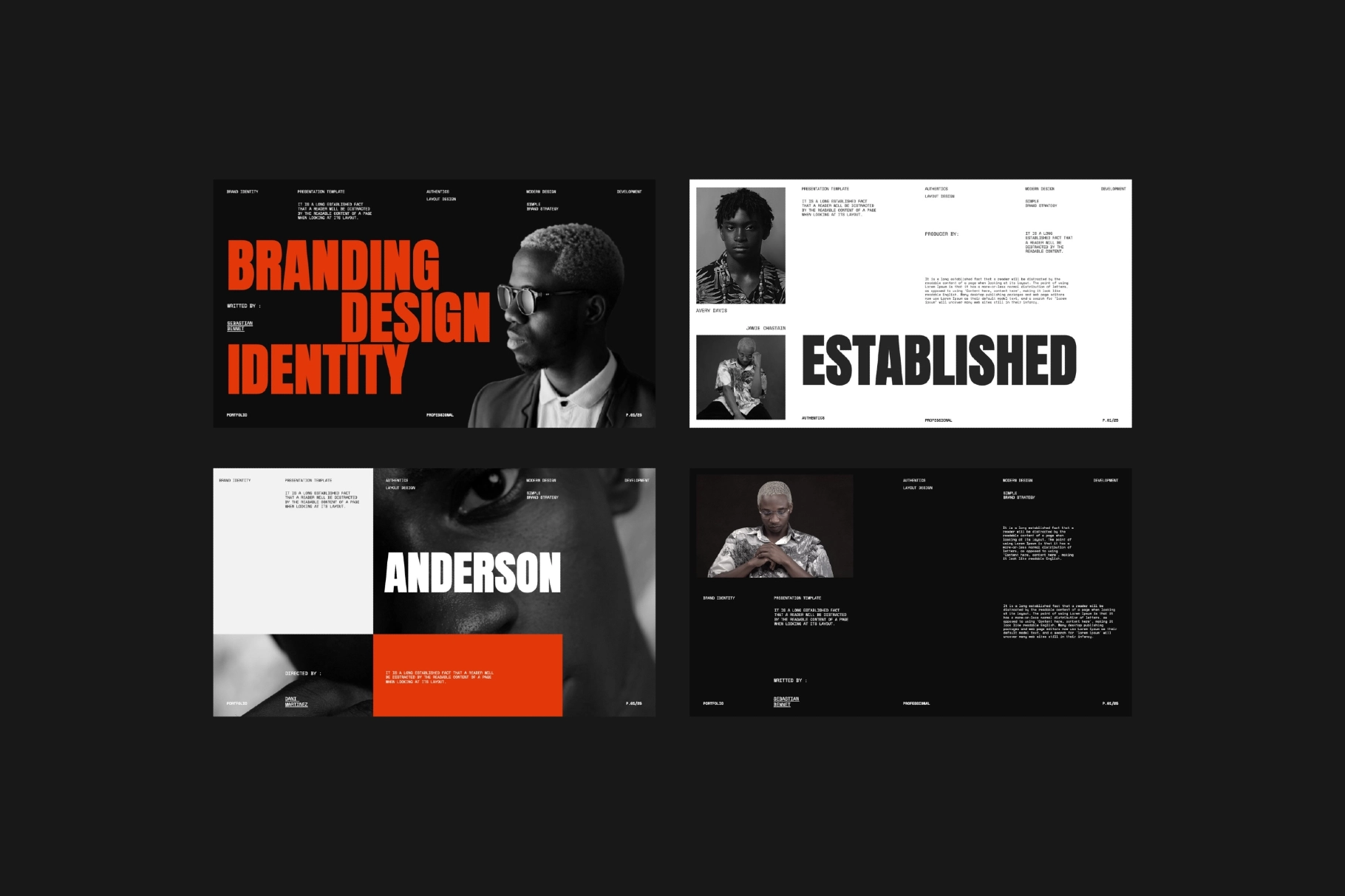 The Suggestions - Brand Identity G-Slides Template
