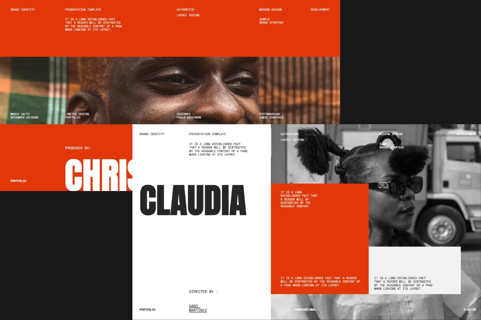 The Suggestions - Brand Identity G-Slides Template