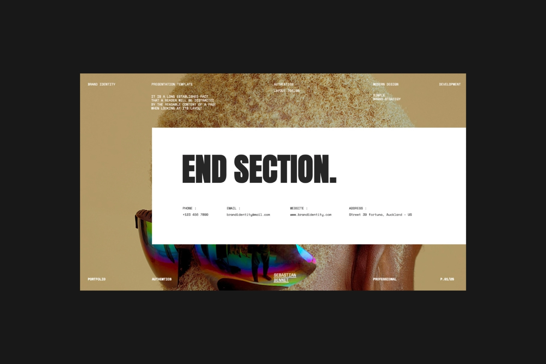 The Suggestions - Brand Identity G-Slides Template