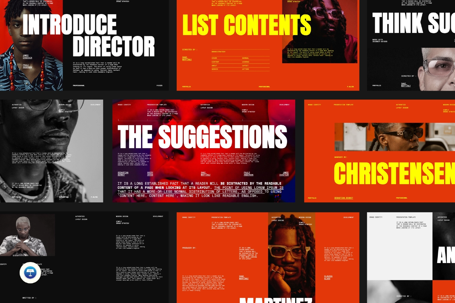 Keynote Brand Identity Template – The Suggestions