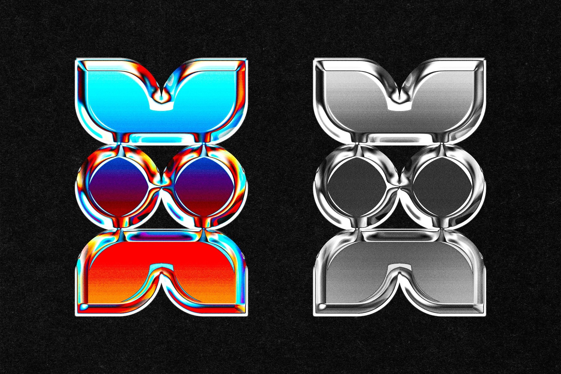 Heated Chroma Text Effect