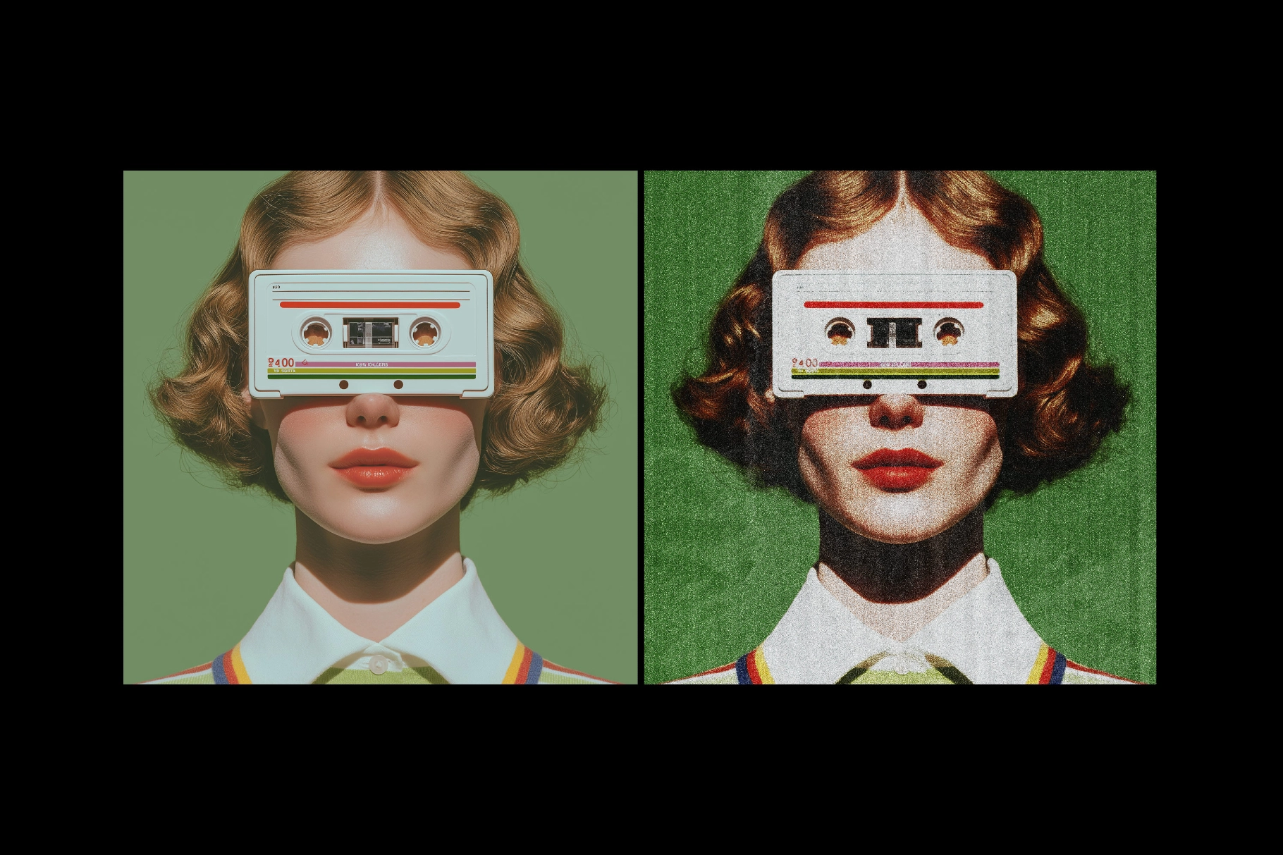 Cardboard Print Photo Effect