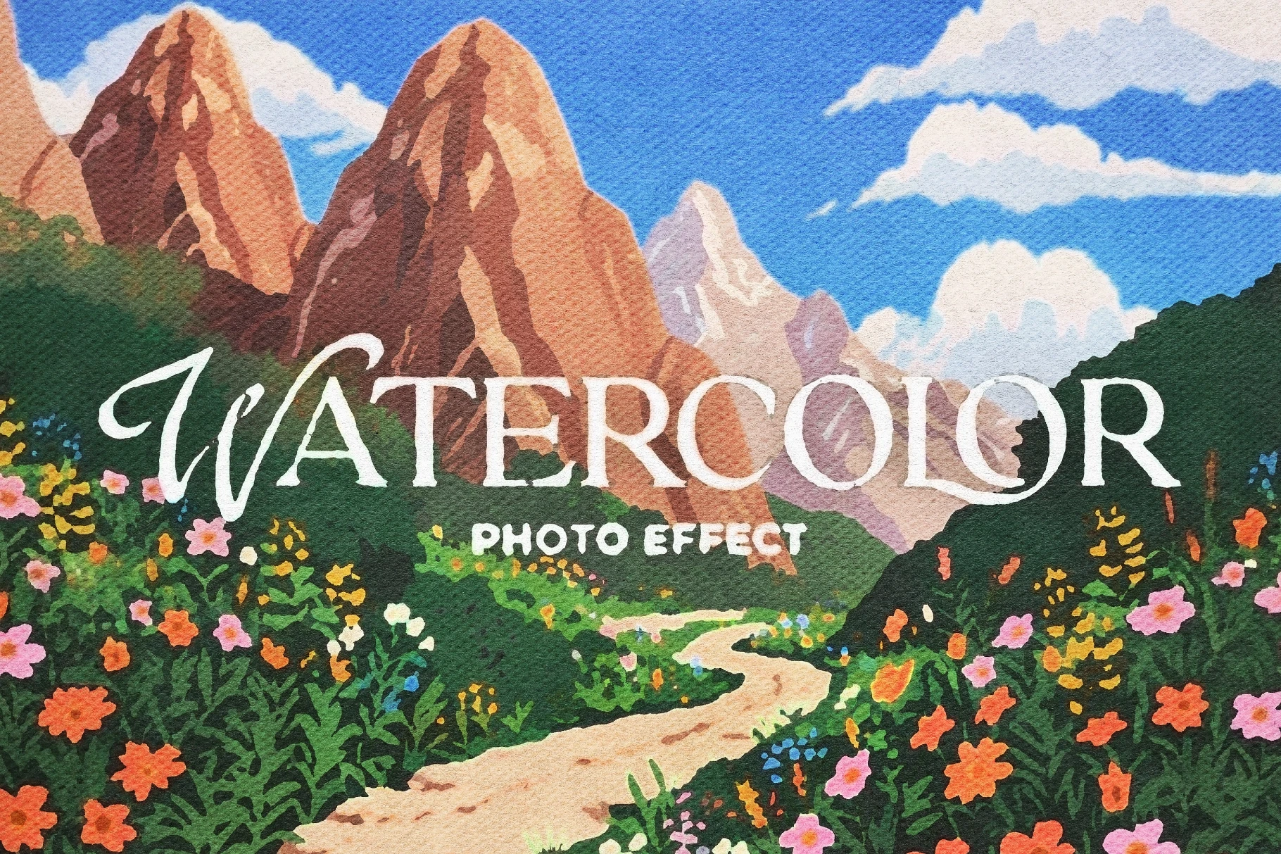 Watercolor Painting Effect