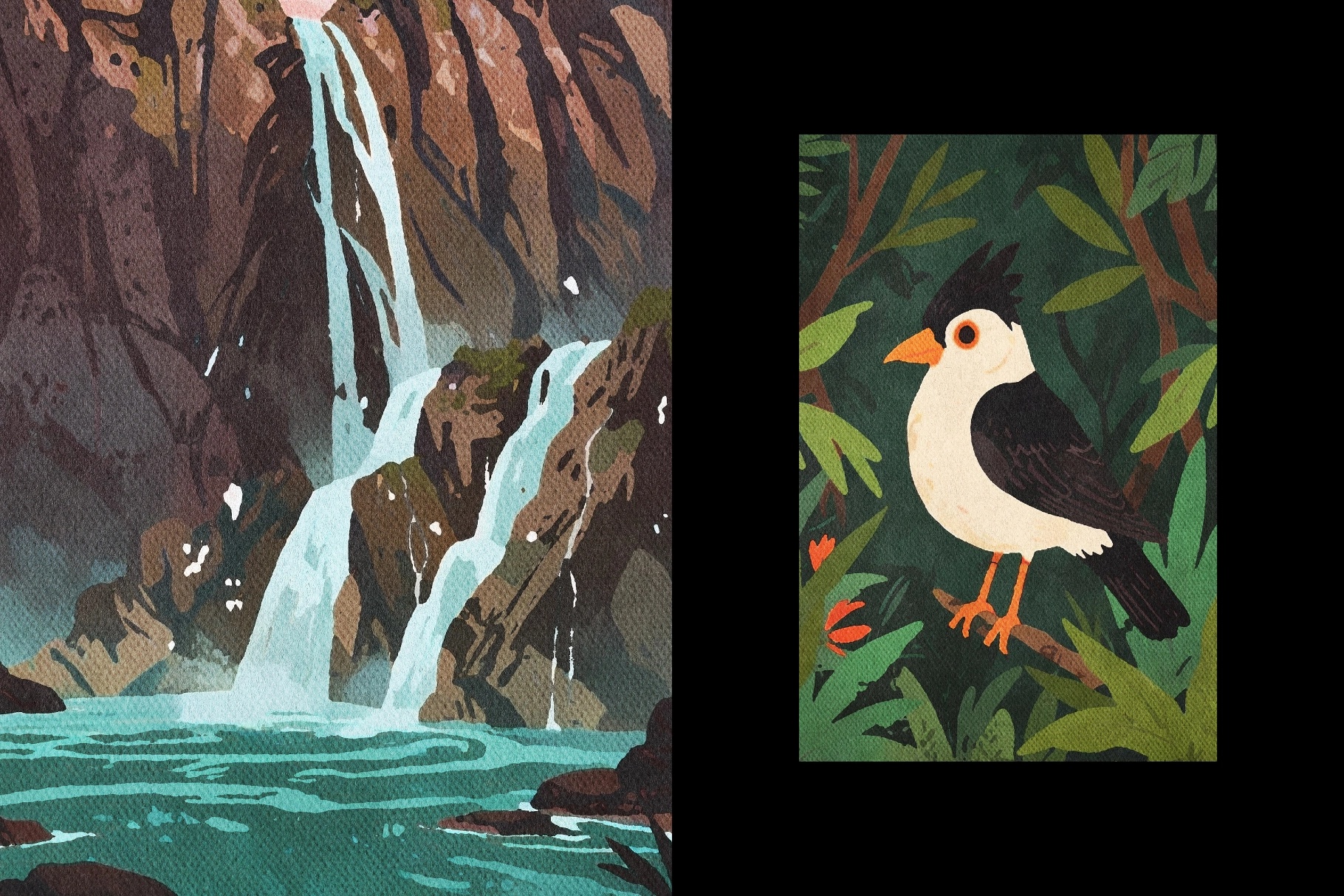 Watercolor Painting Effect