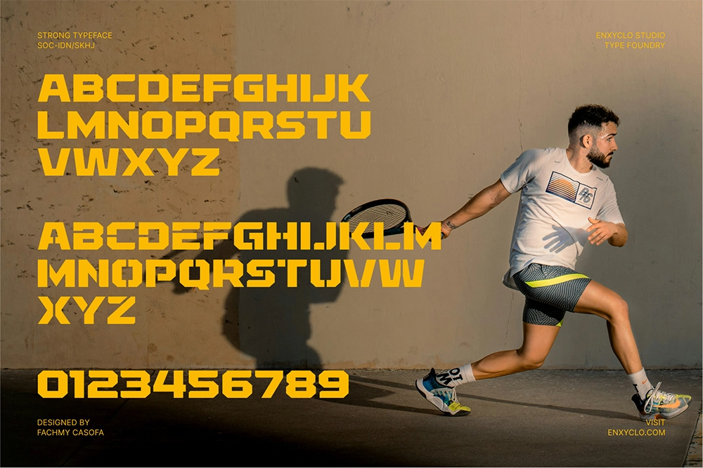 Monster Beast - Futuristic Sport Display Font