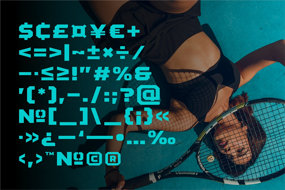 Monster Beast - Futuristic Sport Display Font