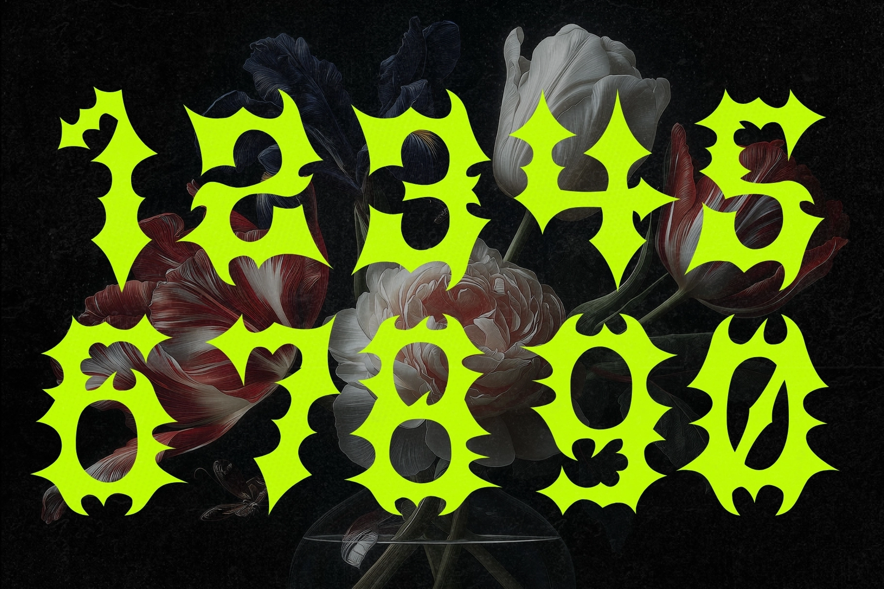 Venom Voltage - Heavy Metal Typeface