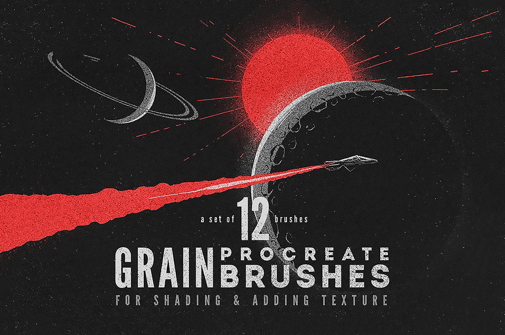 grain brushes procreate free