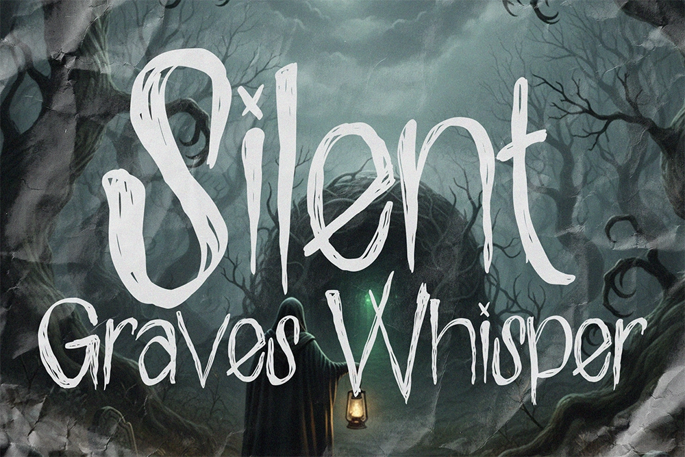 Grave Echo - Scary Horror Font