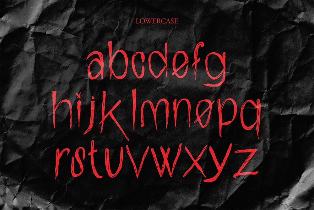 Grave Echo - Scary Horror Font