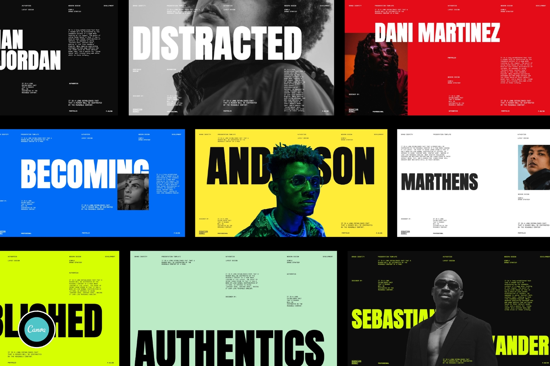 Keynote Template for Brand Strategy – Anderson