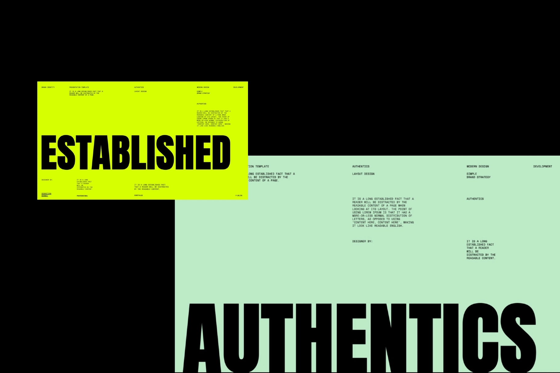 Keynote Template for Brand Strategy – Anderson