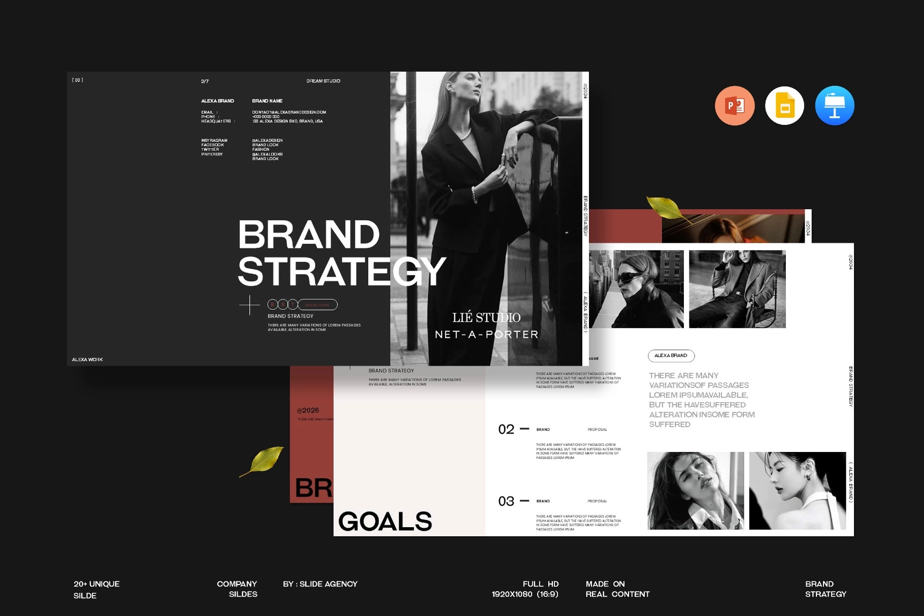 Alexa Brand Strategy Presentation Template
