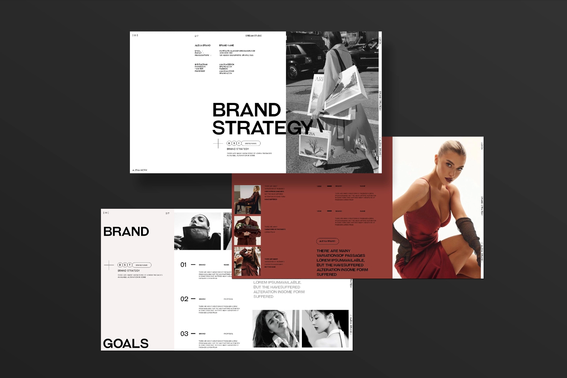 Alexa Brand Strategy Presentation Template