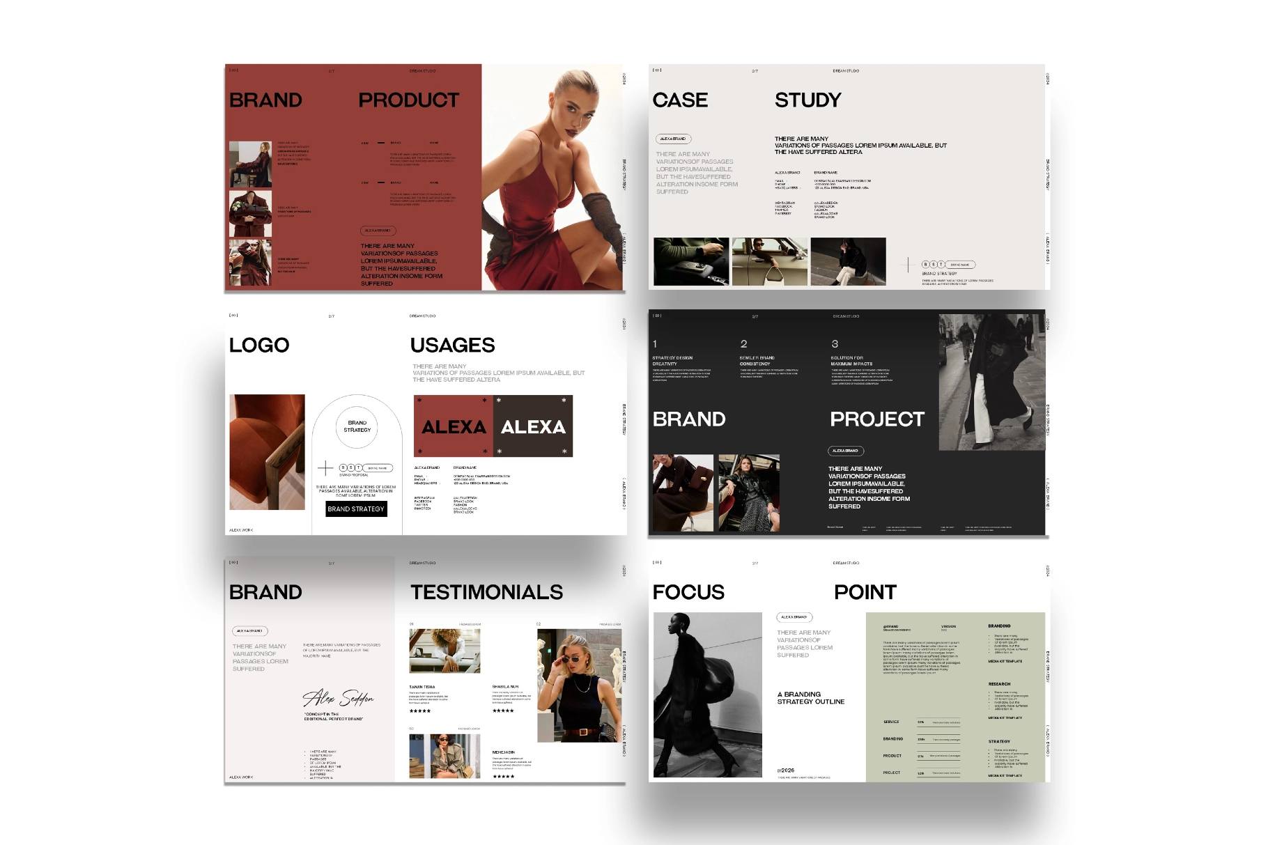 Alexa Brand Strategy Presentation Template