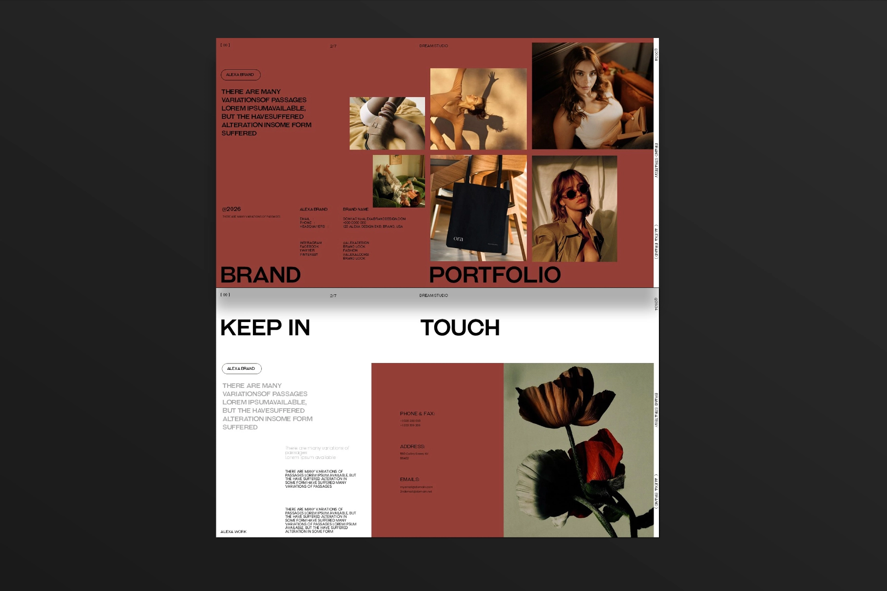 Alexa Brand Strategy Presentation Template