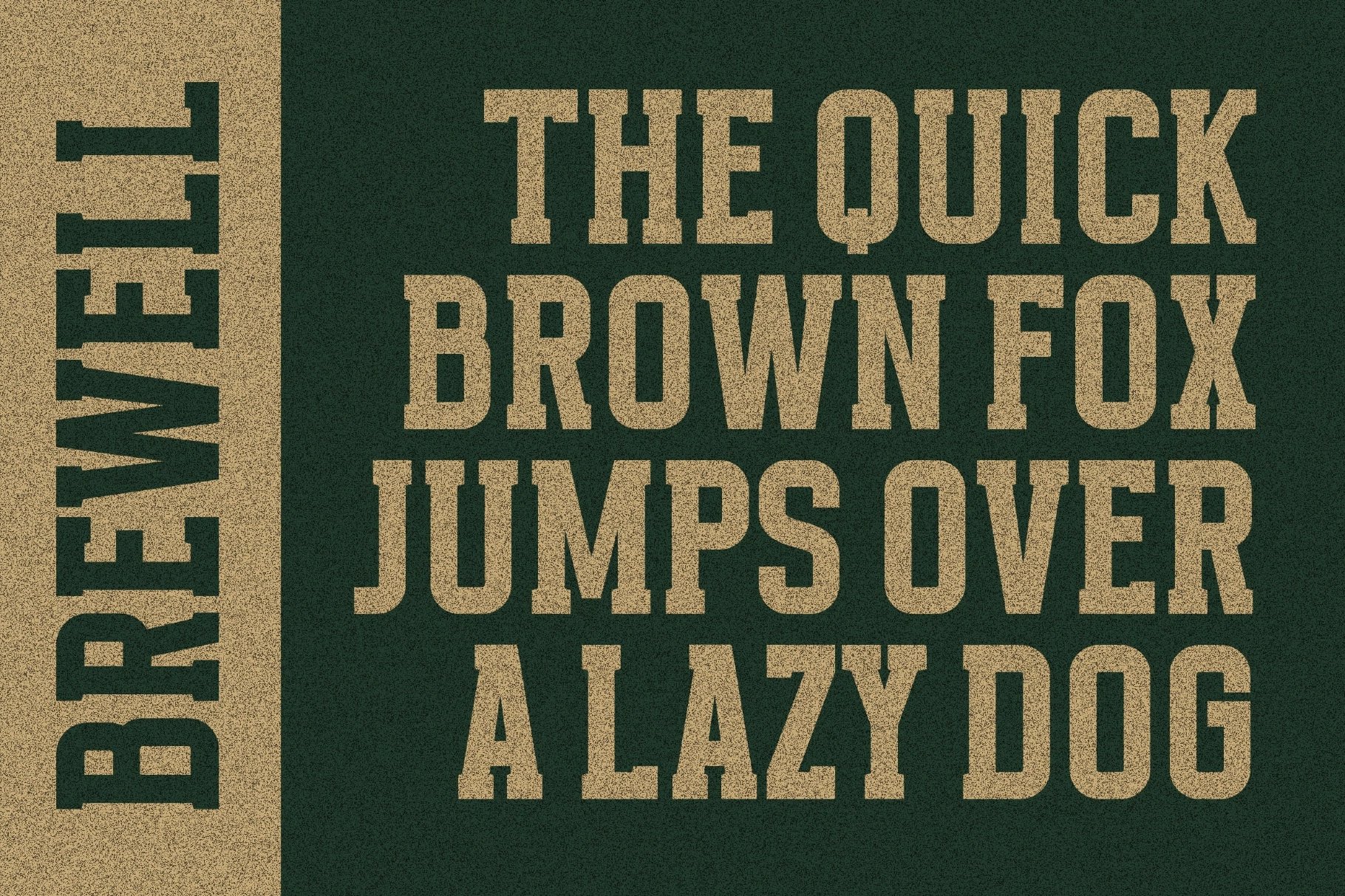Brewell a Classic Vintage Serif Font