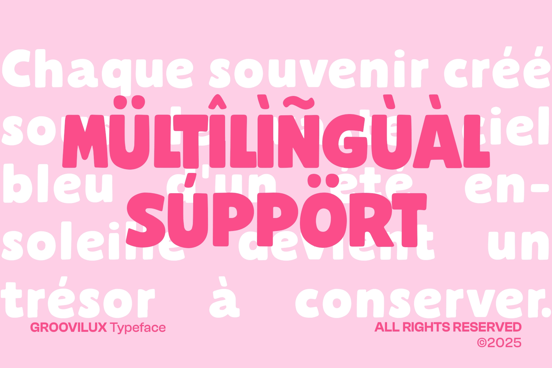 Groovilux - Retro Sans Bold Display Typeface