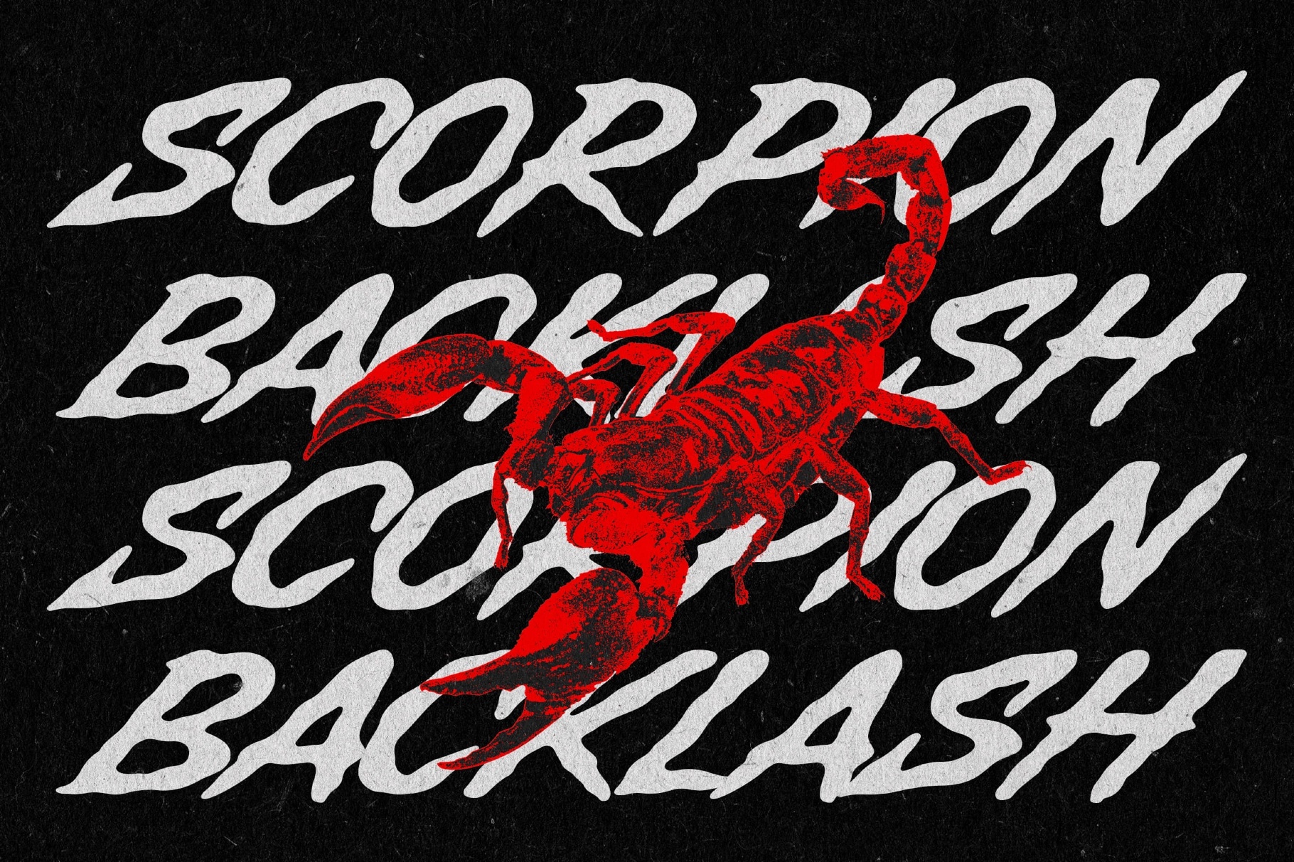 Death Strike – Aggressive Brush Display Font