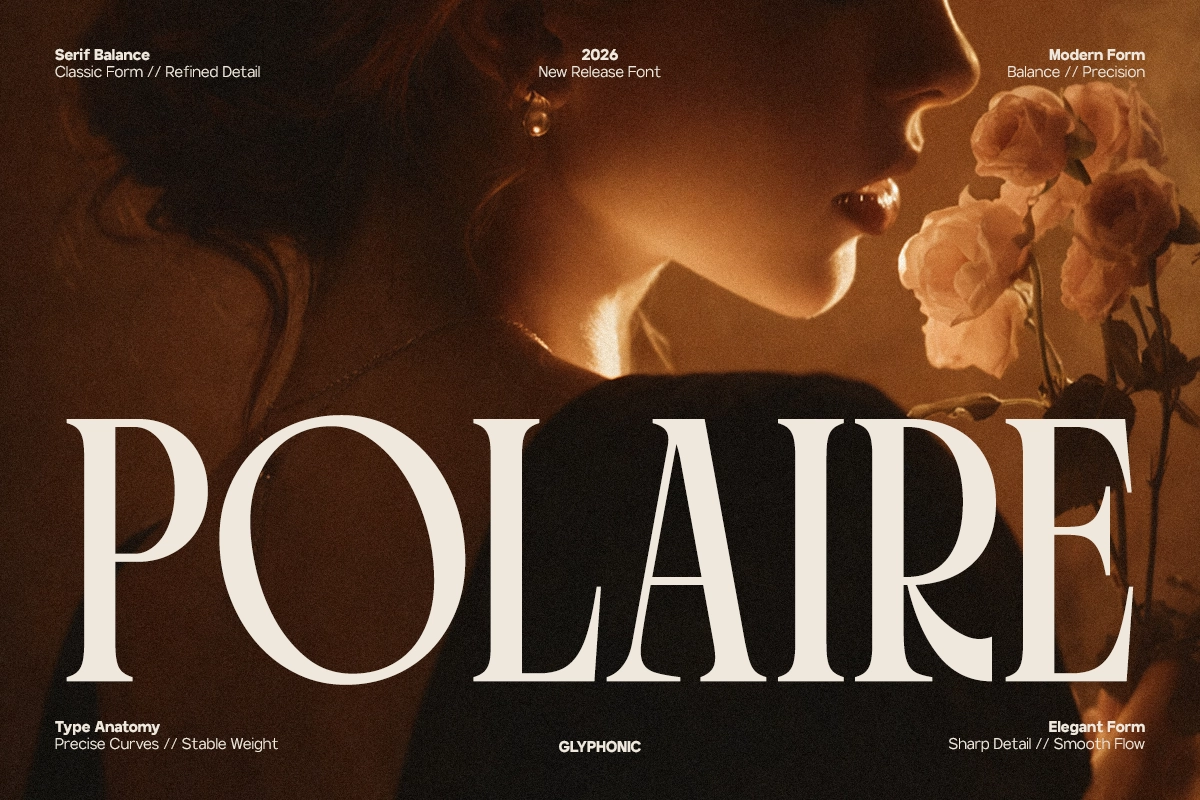 GC Polaire - Serif Display Condensed Font