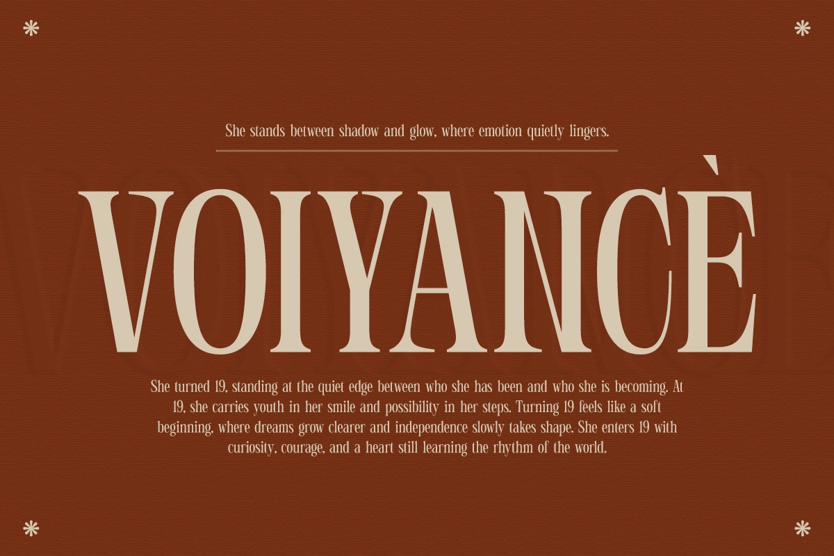 GC Polaire - Serif Display Condensed Font